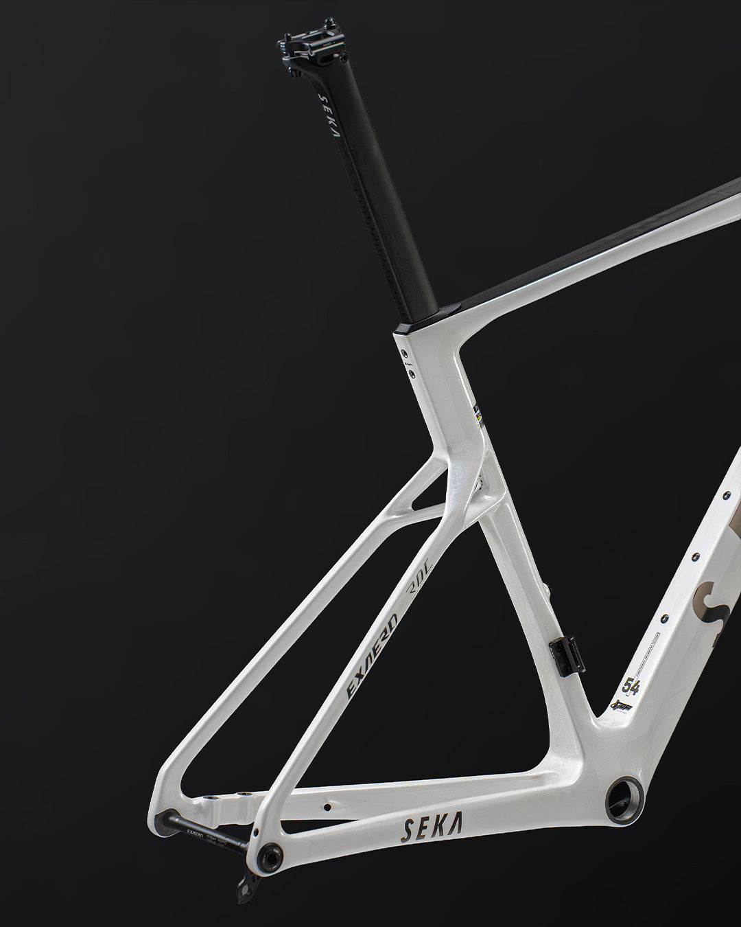 SEKA ExAero RDC Frameset Marble White