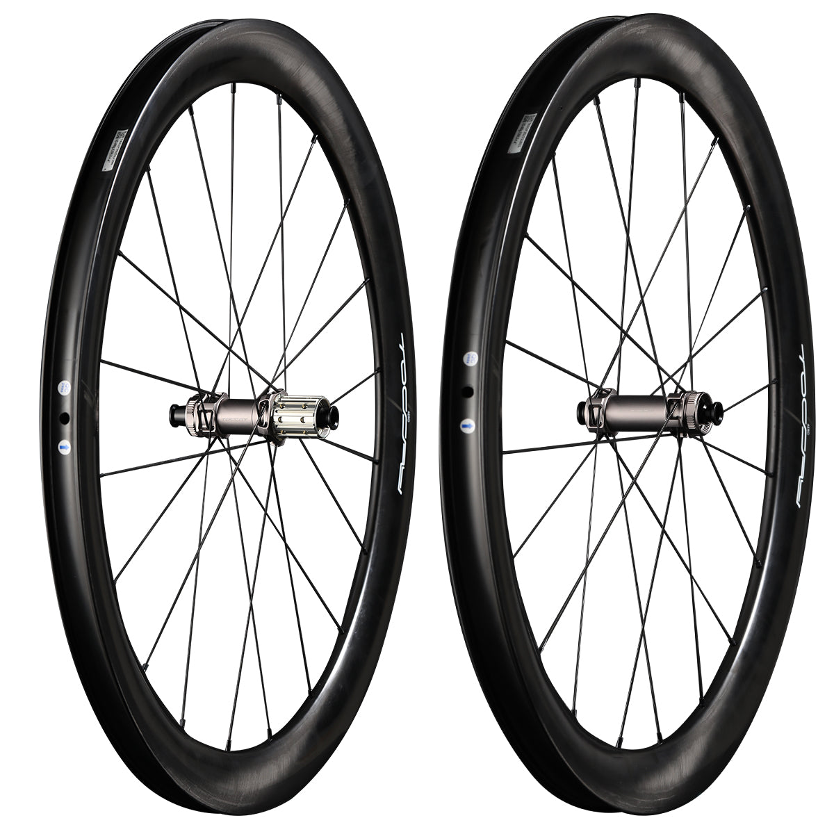 Toccay AERO-40 Ghost Wheelset – Steel Spoke
