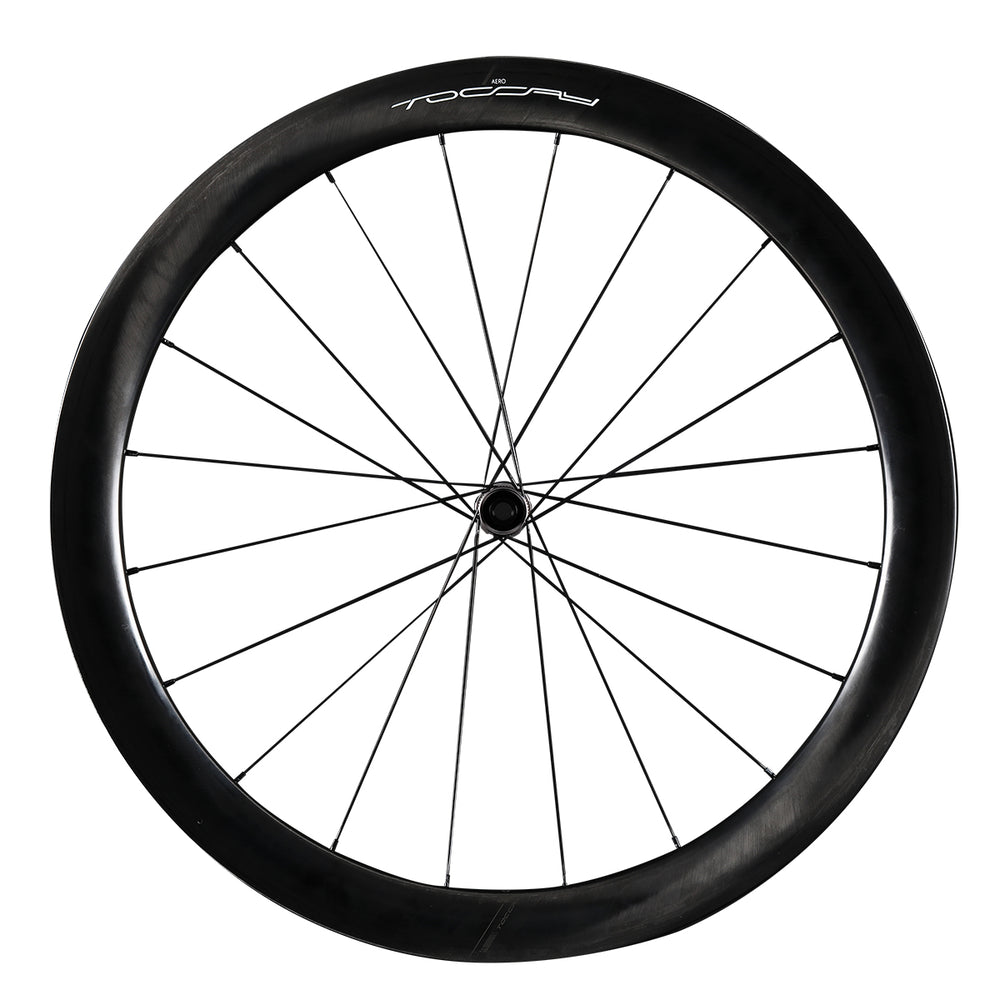 Toccay AERO-50 Ghost Wheelset – Steel Spoke