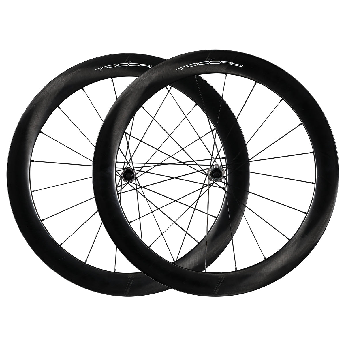 Toccay AERO-60 Ghost Wheelset – Steel Spoke