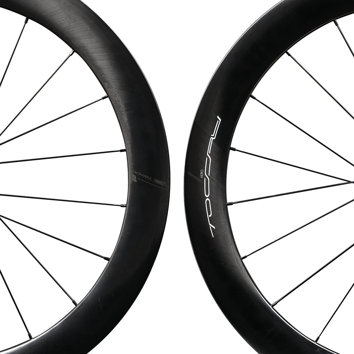 Toccay AERO-60 Ghost Wheelset – Steel Spoke