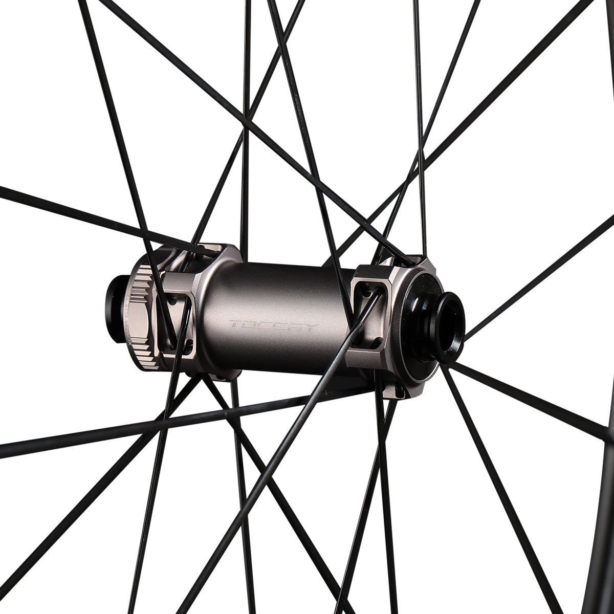 Toccay AERO-60 Ghost Wheelset – Steel Spoke