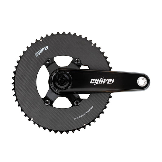 CYBREI METARBON AERO 2X Carbon Chainring Combo (110×4 BCD)