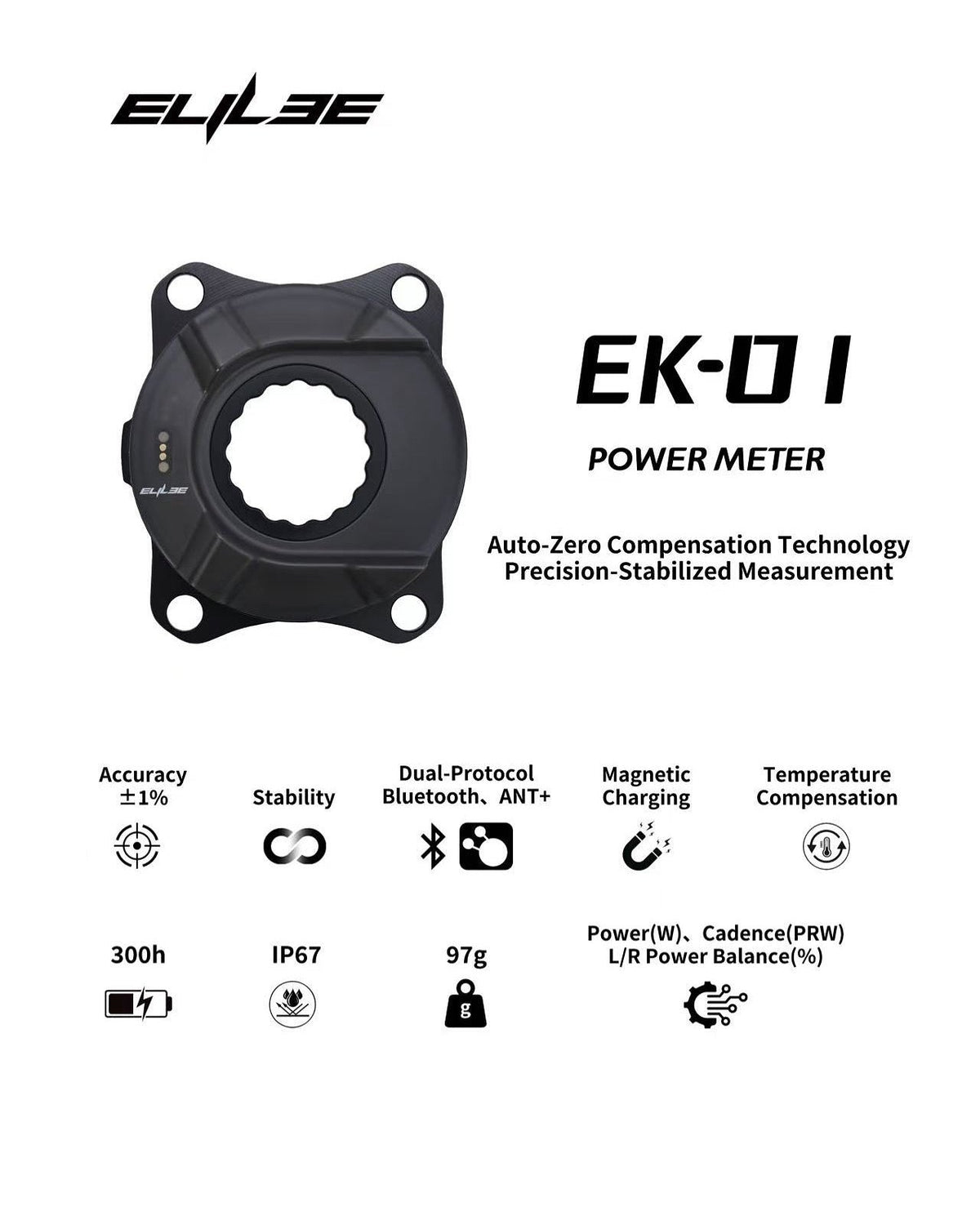 Elilee EK-01 Alloy Powermeter
