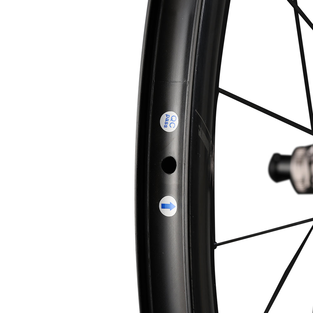 Toccay AERO-50 Ghost Wheelset – Steel Spoke