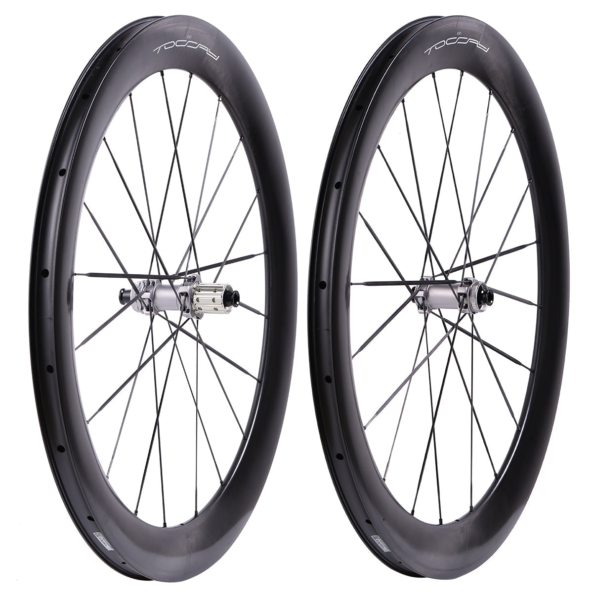Toccay AERO-60 Ghost Wheelset – Carbon Spoke