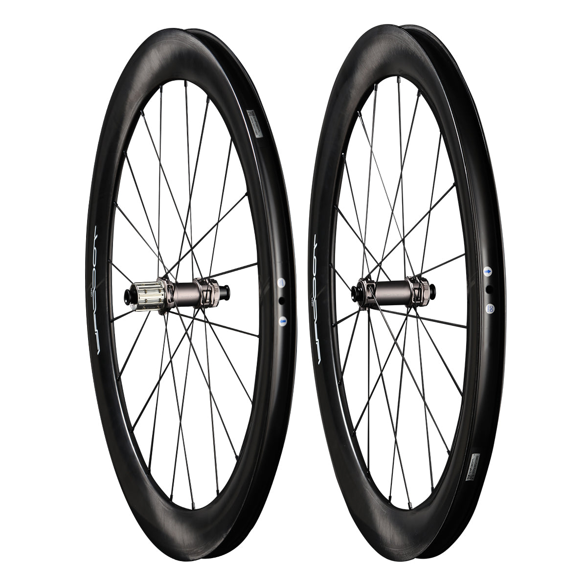 Toccay AERO-60 Ghost Wheelset – Steel Spoke