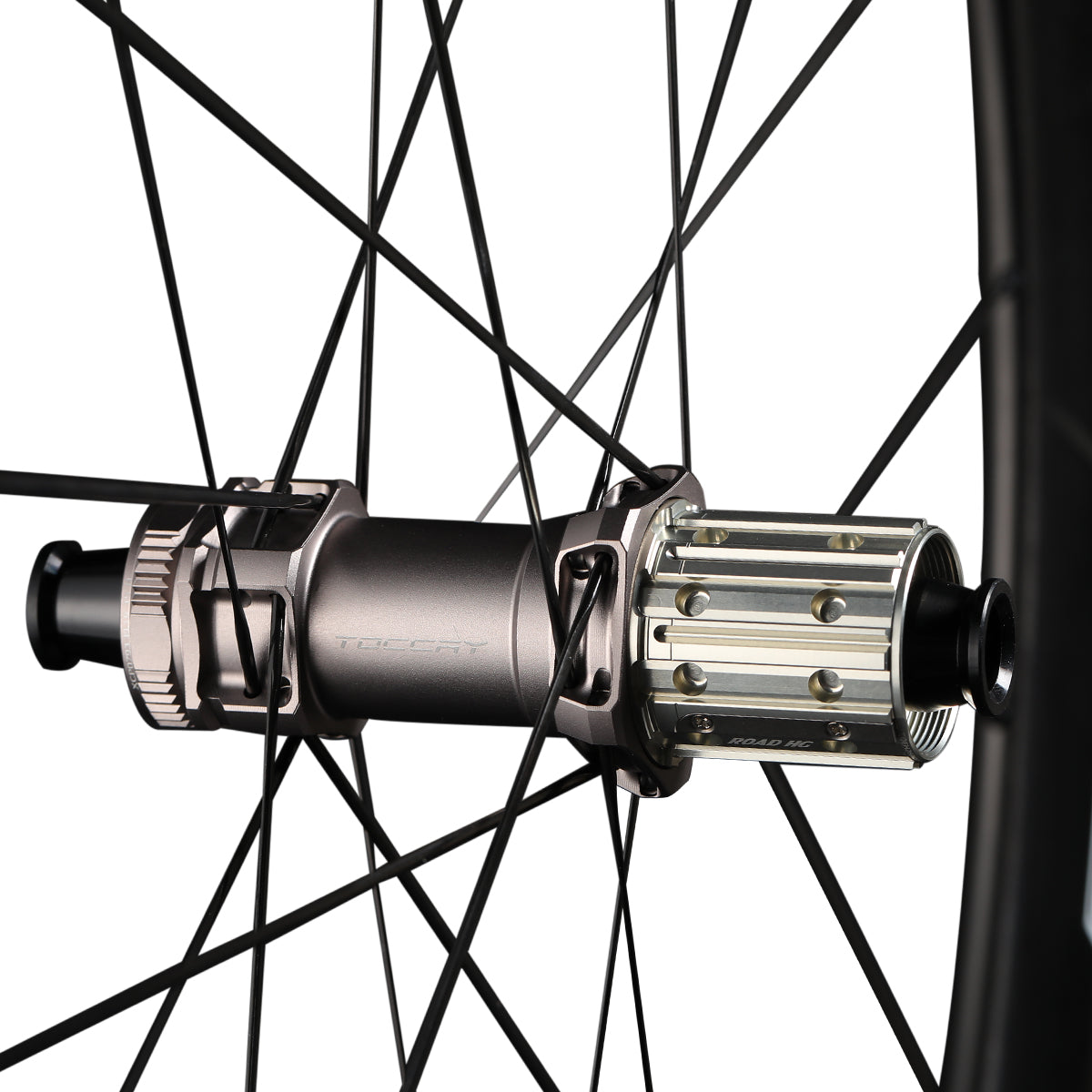 Toccay AERO-60 Ghost Wheelset – Steel Spoke