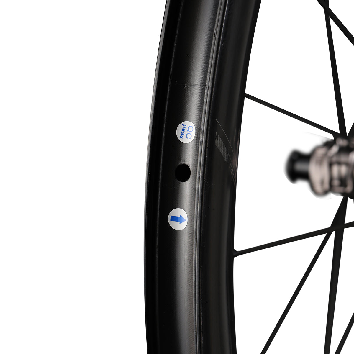 Toccay AERO-60 Ghost Wheelset – Steel Spoke